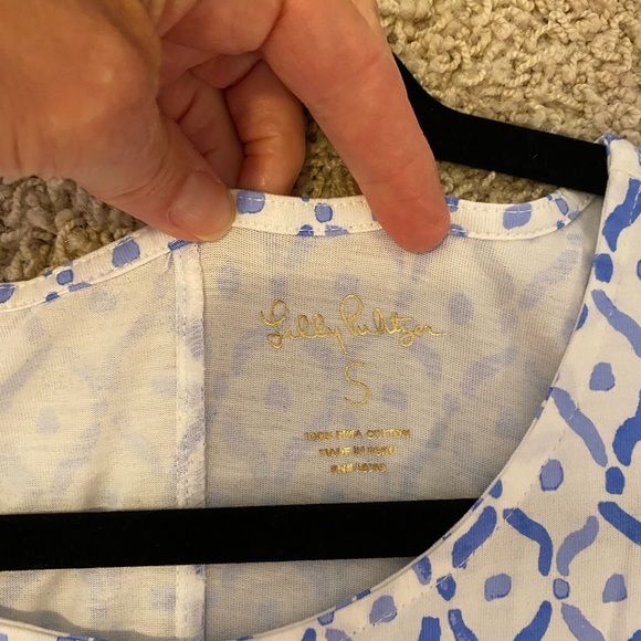 Lilly Pulitzer EUC A-Line Engineered Dress S 💙 - Picture 5 of 10